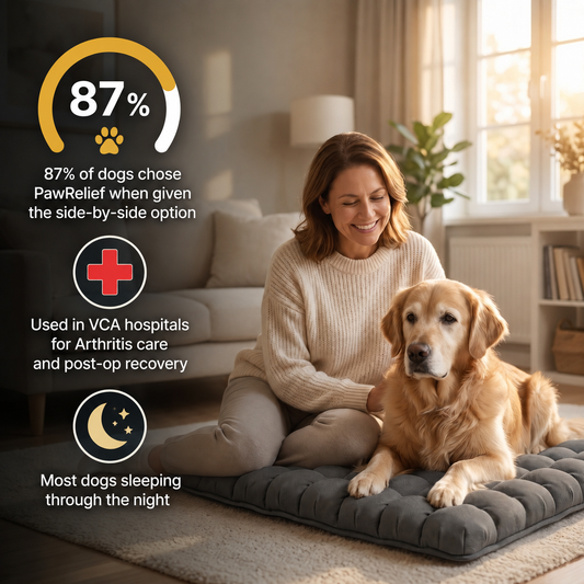 PawRelief Orthopedic Dog Bed