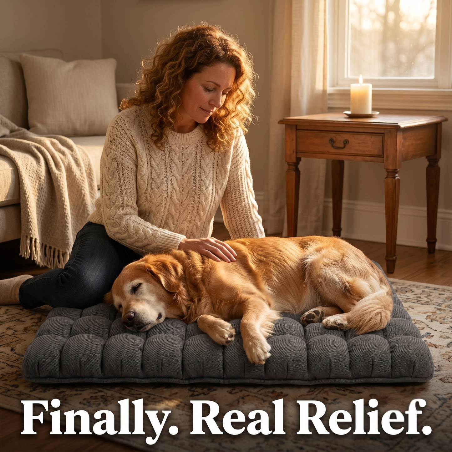 PawRelief Orthopedic Dog Bed