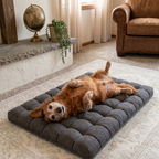 PawRelief Orthopedic Dog Bed providing joint support for dogs with arthritis.