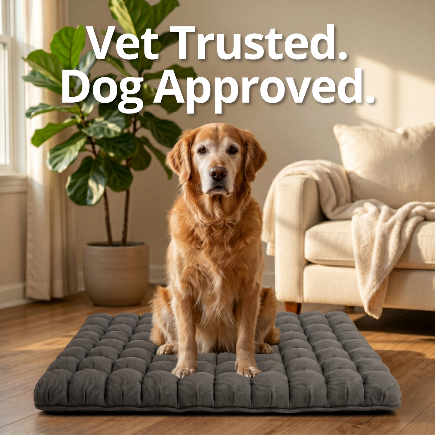 PawRelief Orthopedic Dog Bed